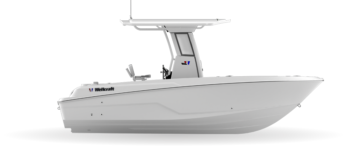 Wellcraft Fisherman Boat Customized by Next Level with Shadow
